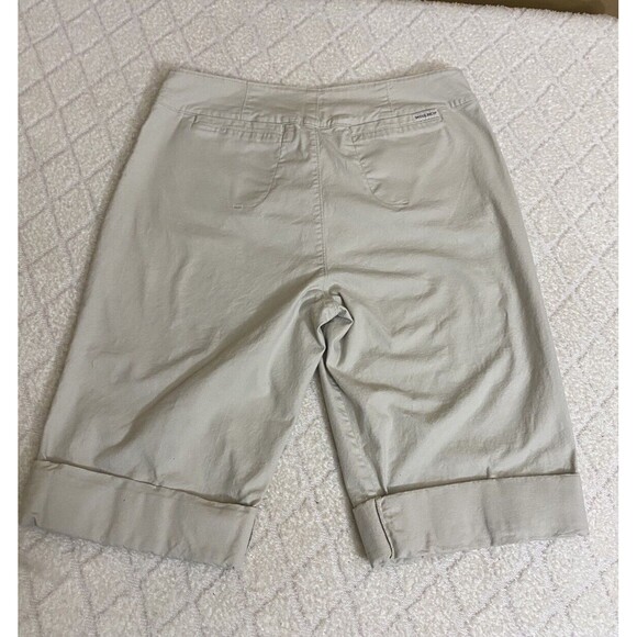 Vintage Woolrich Women’s Beige Shorts Front/back Pockets Size 10 - Picture 8 of 14
